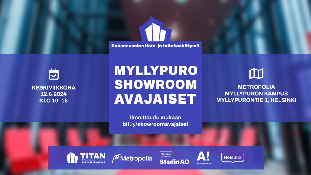 Myllypuro Showroom Avajaiset 12 kesäkuuta