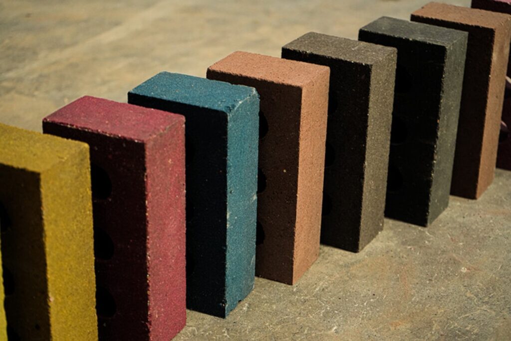 recycled bricks