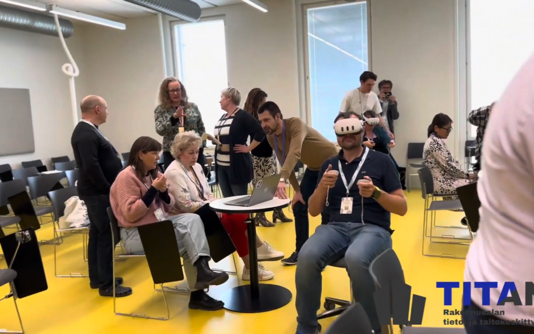 opettajat ja tutkijat tutustuvat VR-työkaluihin Immersive Workshopissa U!REKA Connects -tapahtumassa